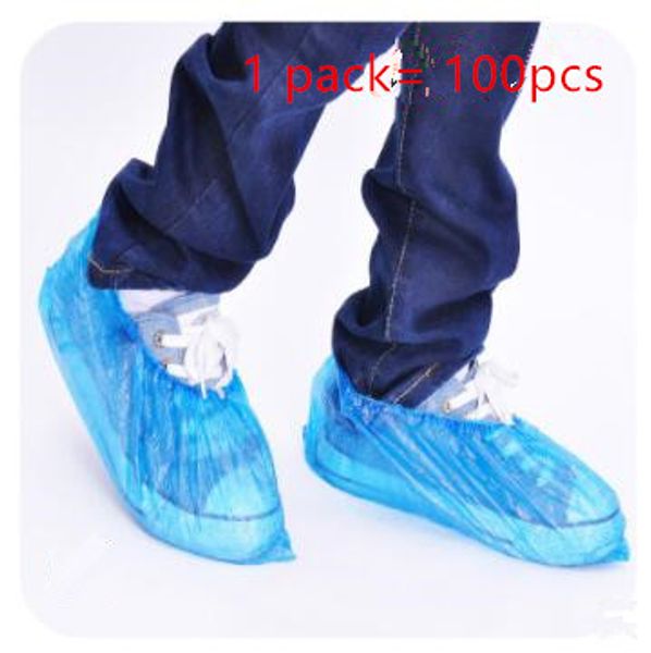 

эластичные одноразовые пластиковые бахилы галоши сопротивляются воде грязи и грязи защитные бахилы ковры и полы jmd 001