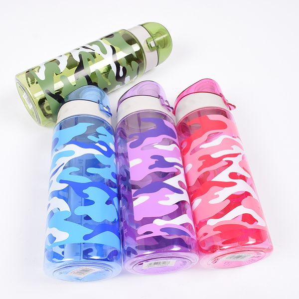 

sports cup portable men women outdoor fitness casual space cup plastic vibration unbreakable creative kettle gift water bottle