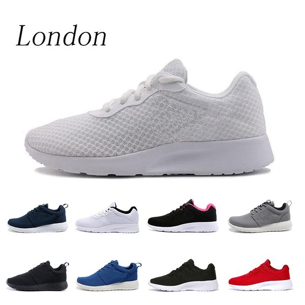 

london 3.0 4.0 running shoes for men women fashion 2019 triple black white athletic sports sneakers tanjun table tenis size 36-45