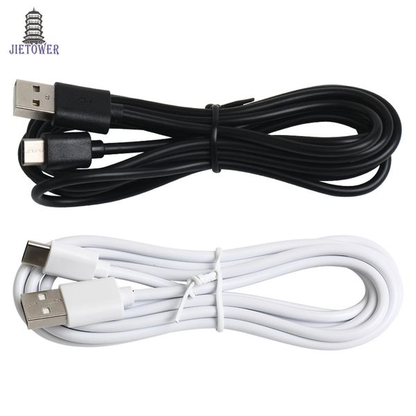 300 pz/lotto Nero Bianco Tipo-C 3.1/Micro USB di Sincronizzazione Dati Cavo del Caricatore Per Nokia N1 Per Macbook 12