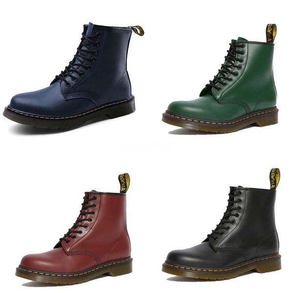 

explosion models martin boots female high help wild short boots female casual flat tool large size fashion tide anti-s shoes#681, Black