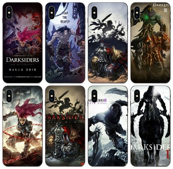 

tongtrade] stylish game darksiders iii case for iphone 11 pro max x xs 6s 5s 5c 5 plus samsung a20 a20e a20s honor 20i htc desire 830 case