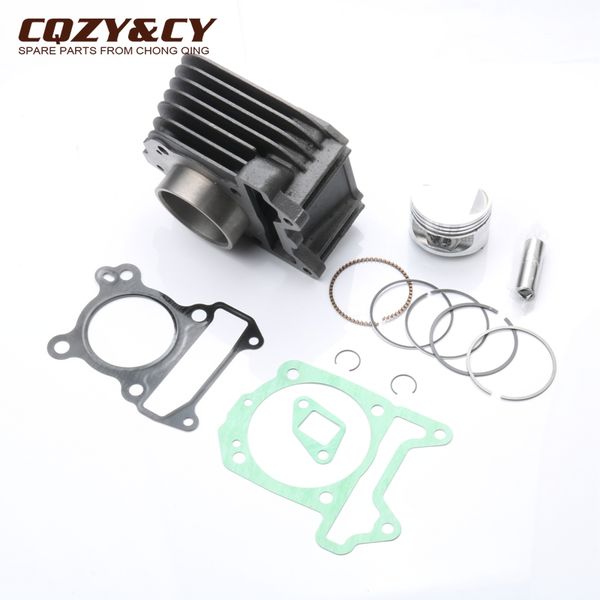 

125cc cylinder kit & 57mm piston kit & cylinder gasket for aprilia 125 habana retro and mojito 4t - 2004-2007