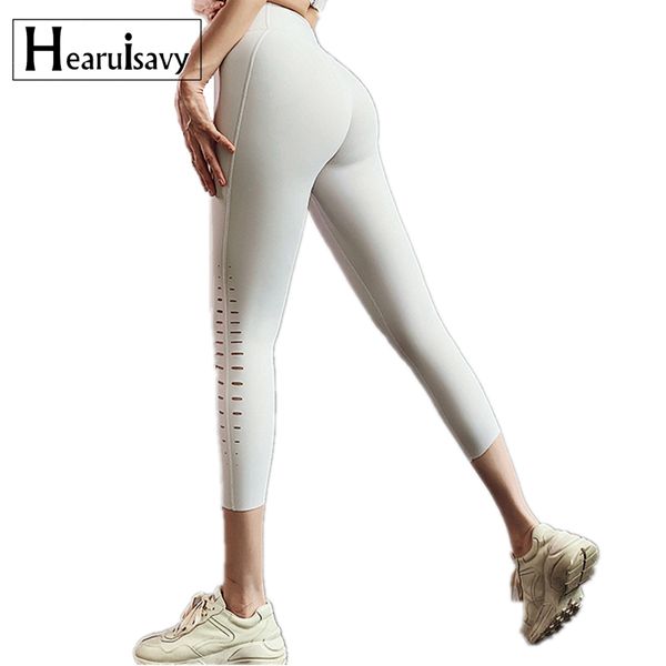 

with pocket calf yoga leggings 3/4 length gym workout tights for women jogging femme running sport leggings cropped yoga pants, White;red