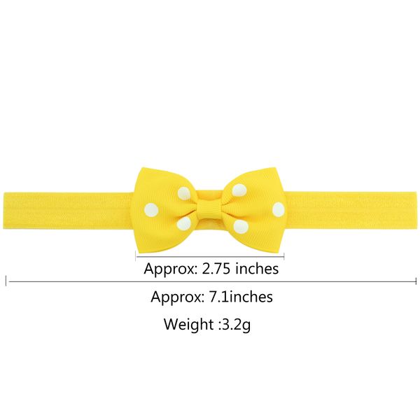 

20pcs/ lot elastics hair headbands flower satin ribbon bows headband accessories for newborns hair wrap hairband headwear 644, Slivery;white