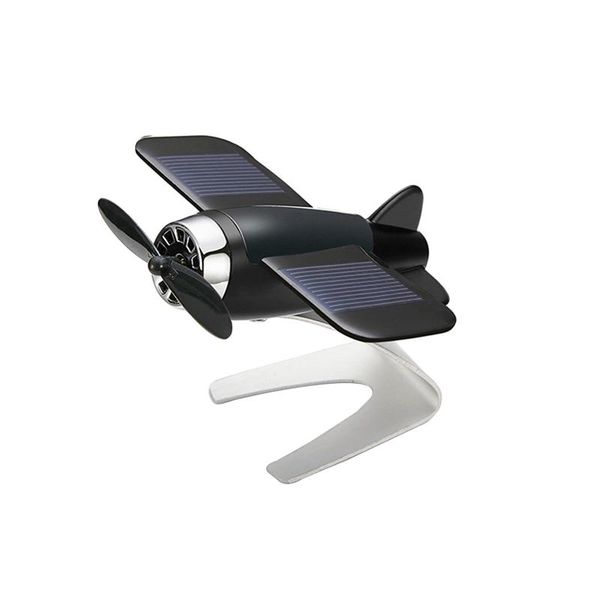 

aluminum alloy creative decorative solar energy car dashboard airplane car styling home decoration personality decoration