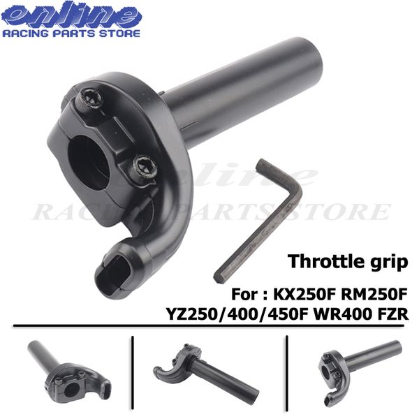 

7/8'' 22mm motorcycle handlebar grip throttle twist for kx250f rm250f yz250f yz400f yz450f wr400 fzr