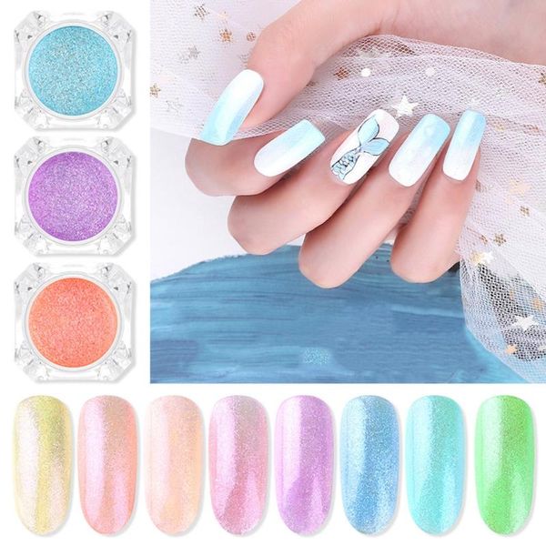 

nail brocade powder fireworks magic mirror powder nail shine art cloud firework symphony laser magic mirror, Silver;gold