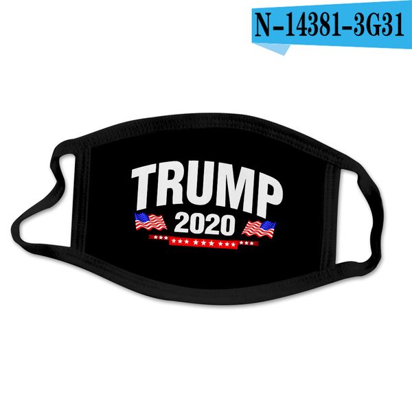 

2020 new donald trump designer luxury reusable washable cotton cloth fashion mouth face mask usa woman men 17 styles dhl fast ship
