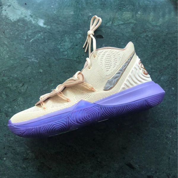 

new fashion arrival kyrie 5 erwin 5s flights speed men's basketball shoes for personality sports sneakers