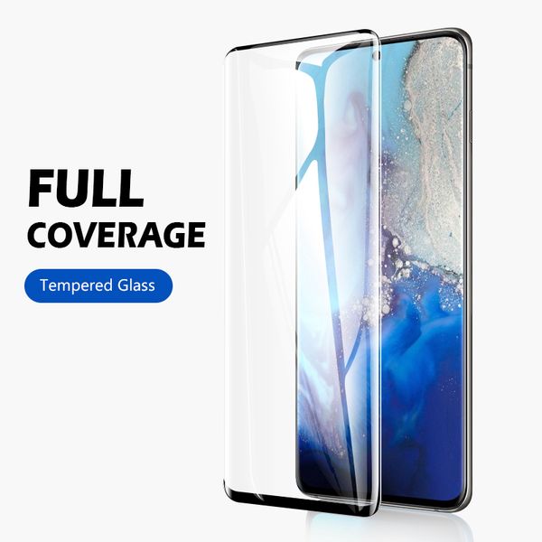

Закаленное стекло Полное покрытие стекла для Samsung Galaxy S20 S20Plus S20 Eltra 3D Edge, Клей для Sam