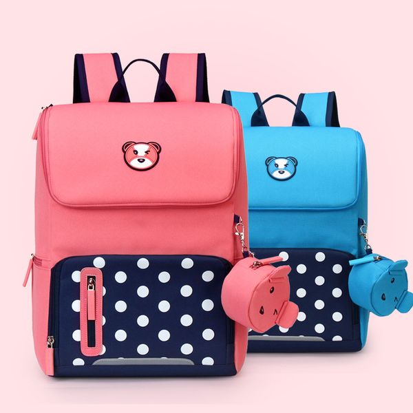 

orthopedic backpack girl bag zipper primary school cartoon bag backpack cute child girl mochila