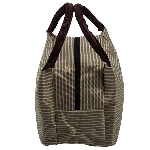 

cooler insulated bag, insulated lunch box tote bag lunch bags for camping,work (beige, Blue;pink