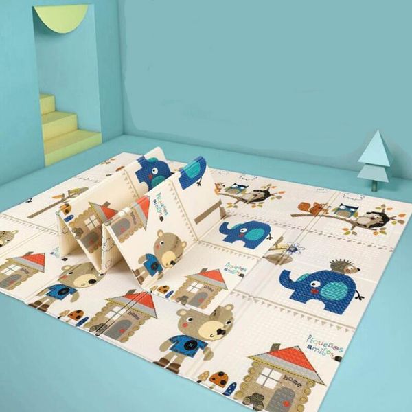 

baby play mat kids rug puzzle xpe foldable soft children's crawling mat toys for children activity developing 1cm thick playmat