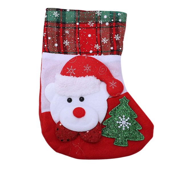 Hot Santa Snowman Pendant Christmas Ornaments New Year Socks Christmas Decorations For Home Merry Tree Decorations N Decorating Your Home For