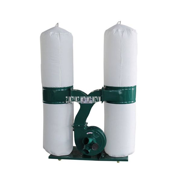 

hs-a01 woodwork double bag dust collector industry equipment wood dust separator extractor movable type wood vacuum cleaner