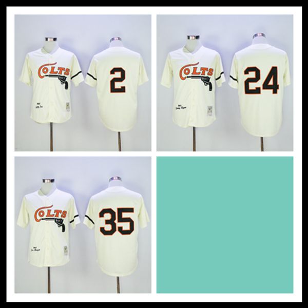 

Ba eball hou ton colt jer ey 24 jimmy wynn 35 joe morgan 2 nellie fox jer ey cream vintage home