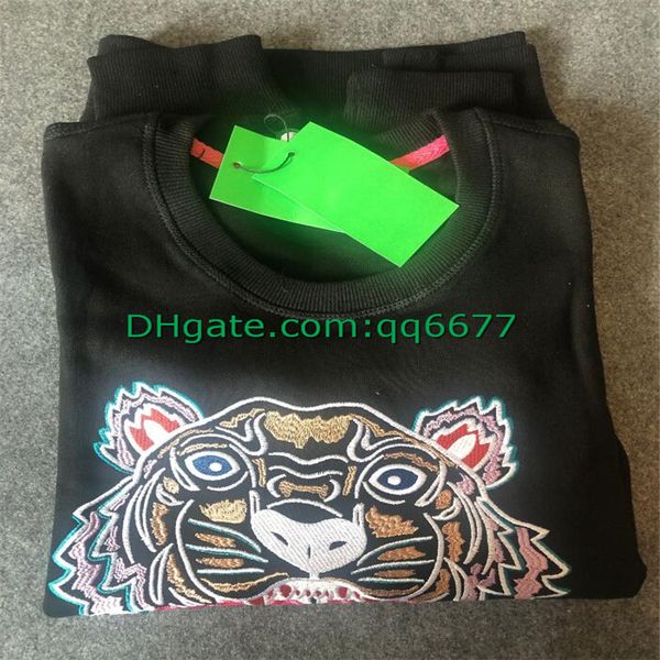 

mens clothing homme hooded sweatshirts mens women designer hoodies embroidered tiger head hoodies pullover winter sweatshirts, White