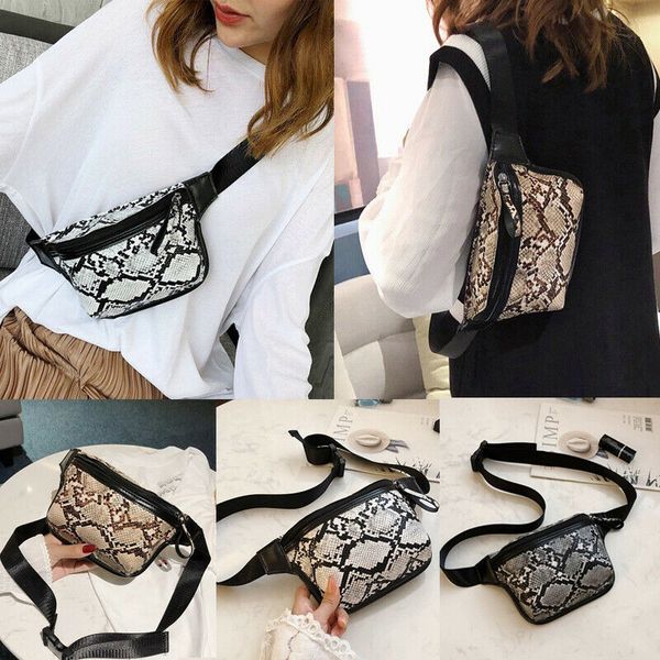 

men women waist bag belt handbag purse waterproof pouch phone pocket wallet pack
