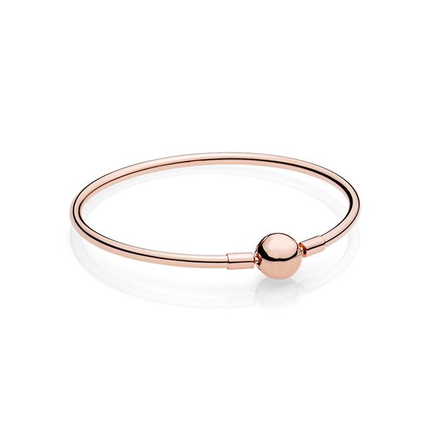 

pb23 fine jewelry big brand pda bangle rose gold logo classic ball shape bracelet wholesale 925 silver sell jewelry have logo, Golden;silver