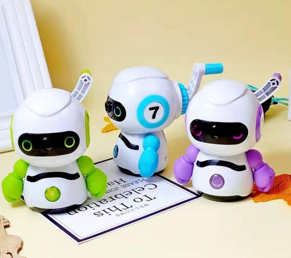 

new creative robot pencil sharpener pencil sharpener student cartoon hand children pencil sharpener plastic gifts random wholesale school