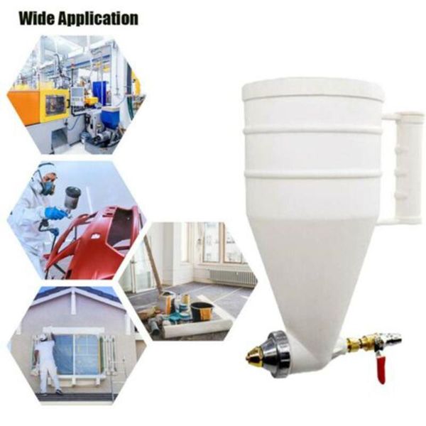 

air hopper sprayer spray paint texture tool coating portable for wall drywall home js23