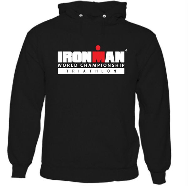 

Ironman Триатлон Мужская Толстовка Плавание Велоспорт Бег Цикл Плавать Железный Чел