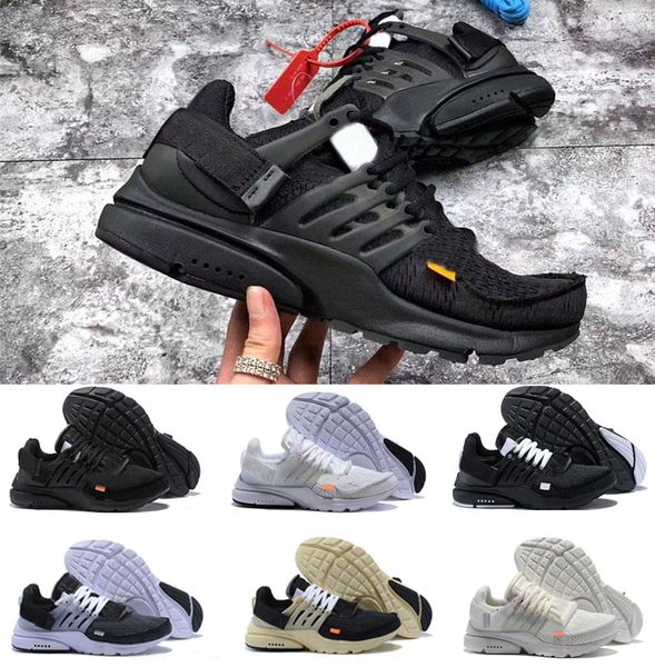 

2019 Hot triple Black White Breathable Prestos Casual running Shoes for men women Outdoor Run Sport Jogging Walking jogging Sports Sneakers