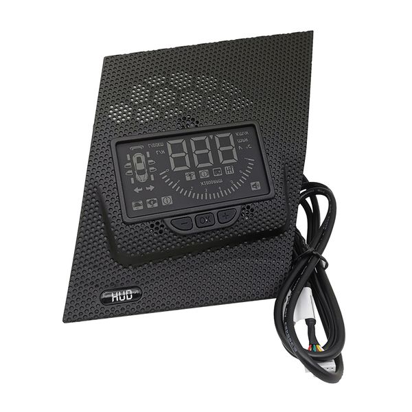 

head-up display right obd dual model hud projector speedometer mph km / h