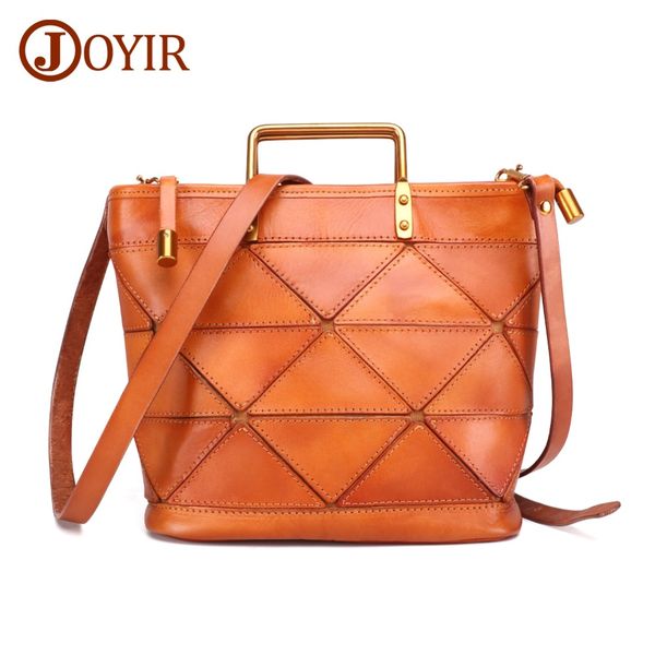 

joyir vintage genuine leather women handbags women messenger bags totes designer crossbody shoulder bag ladies hand bags sac