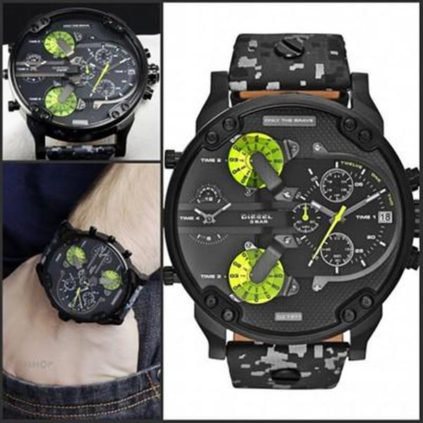 

2019 автоматическая дата Big Bang мужские часы Военные часы мужские кожаные наручные ч