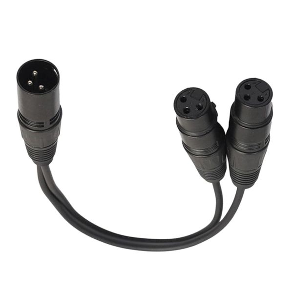 

3-контактный xlr мужчины к двойной 2 женский кабель шнур