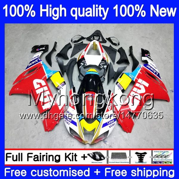 Corpo + 8 regali per KAWASAKI ZX 6R 6 R 600CC ZX636 2007 2008 209MY.148 ZX-636 ZX600 600 ZX6R 07 08 ZX 636 ZX-6R 07 08 Buone nuove carenature rosse