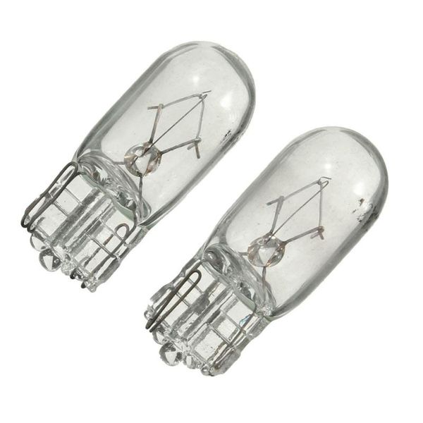 

10 pcs/lot 24v t10 xenon clear 501 194 w5w 12v t10 car bulbs lamp 5w reading lights license palte lamp auto bulb w2.1x9.5d 4300k