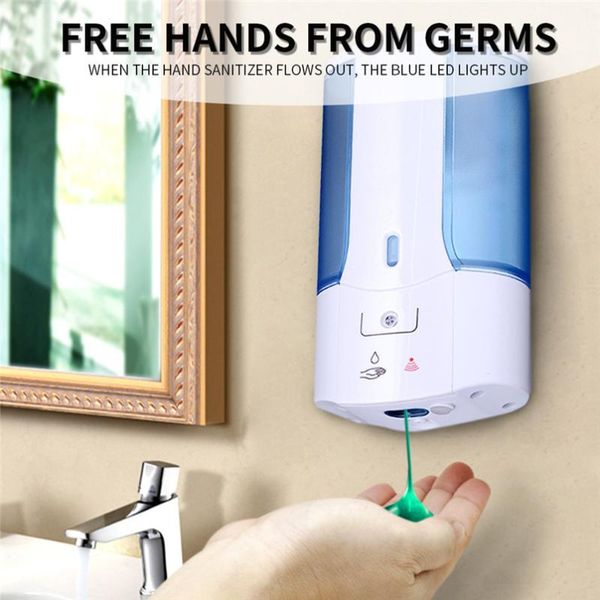 

400ml настенный автоматический сенсорный free мыла лосьон насос для кухни ванная для жидкого мыла