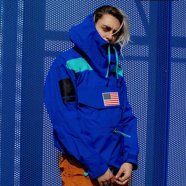 

mens designer pullover jacket fashion windbreak men women coats fashion flag outerwear tn fj4 four color new fashion, Black;brown