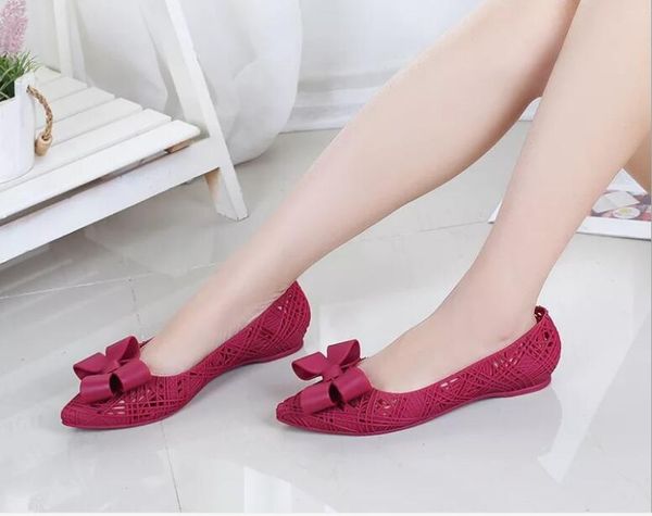 

summer fashion women sandals bowtie hollow out flats ladies slip on shoes comfort casual loafers female fashion sandals, Black