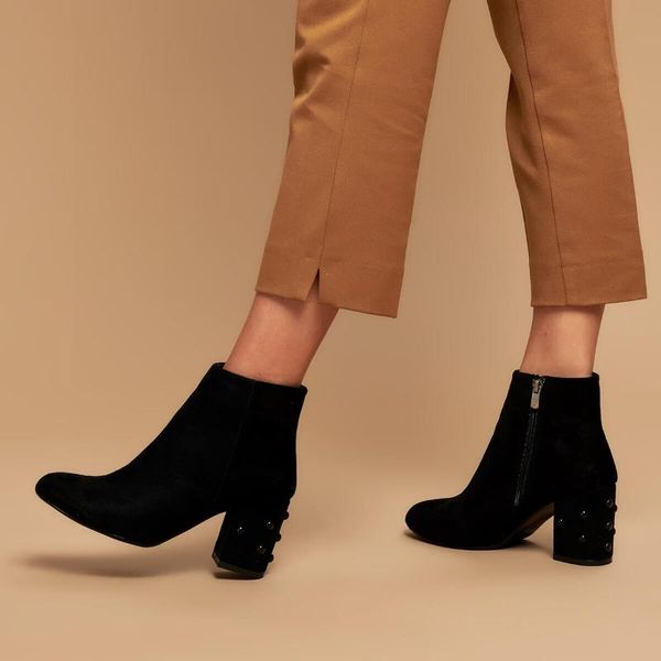 

flo 19k-097 black women boots butigo