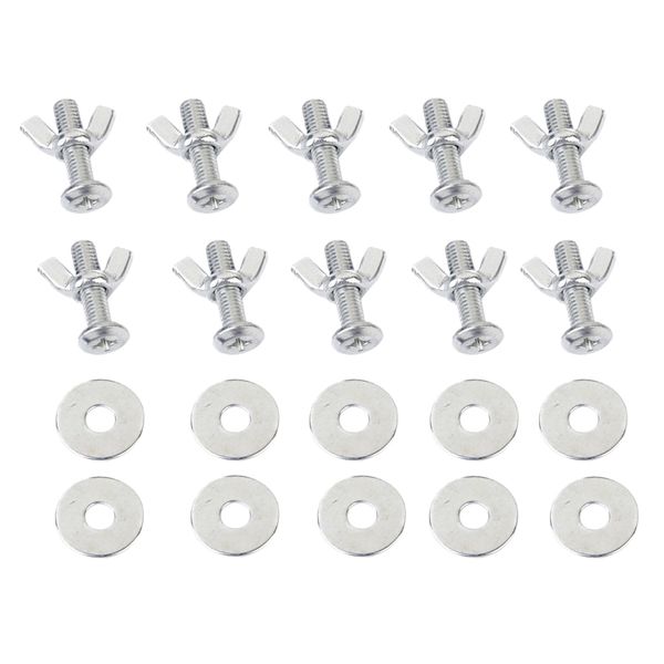 

5sets retaining fitting screws for bird nest house cages parrot breeding box