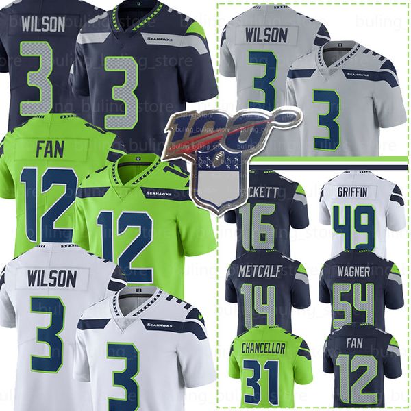 russell wilson jersey green