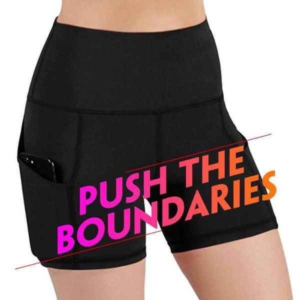 

повседневный с карманным stretch elastic compression shorts yoga шорты knickers womens fitness спорт спорт super soft, White;red