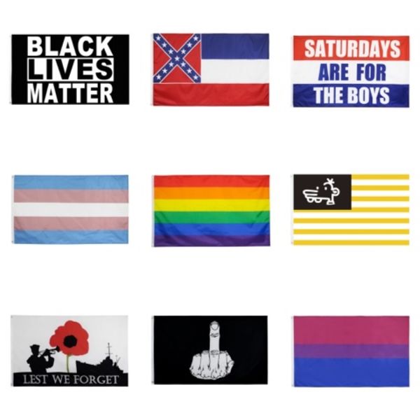 

3x5ft 90x150cm rainbow flags and banners lesbian gay pride lgbt flag polyester colorful flag for decoration mma2402#881