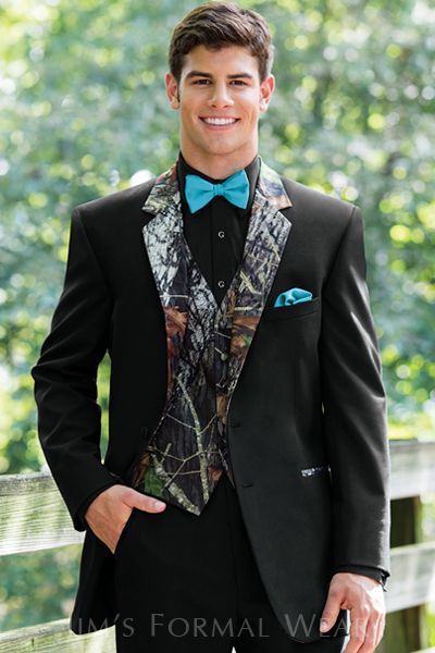 

black groom tuxedos camouflage notch lapel men wedding dress handsome men business dinner prom blazer 3 piece suit(jacket+pants+tie+vest)121, Black;gray