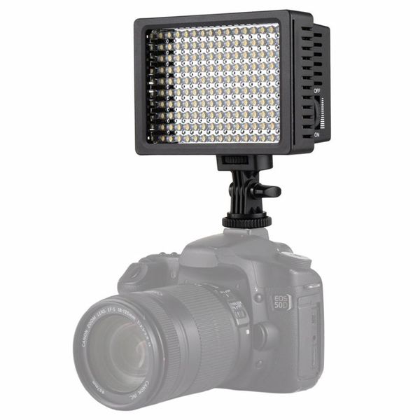 

160 led video light lamp studio p pgraphy light for canon nikon dslr camera