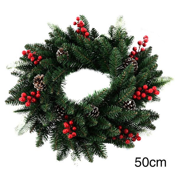 

bedroom bar home pe diy holiday wreath christmas wall ornament artificial flower door hanging crafts party supplies festival