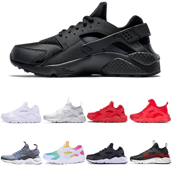 

wholesale huarache ultra run 4 shoes triple white black men women running shoes red grey mens sport shoe mens womens sneakers ing