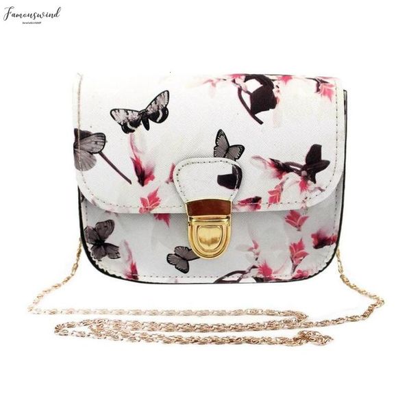 

butterfly purse handbag flower printing tote shoulder messenger bag ladies purse mini small package y