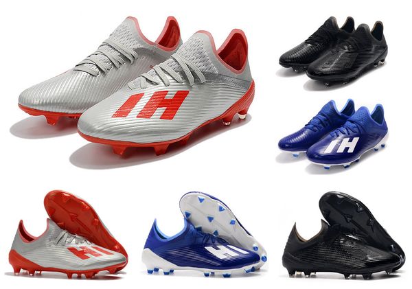 

Новый 2019 X 19 + 19.1 FG футбол мужской футбол Салах Иисус обувь 18.1 18 + x 19 + x скелетные фут