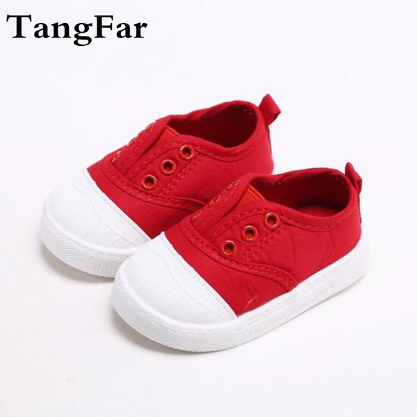 

2018 autumn baby canvas shoes soft bottom toddler sneakers board shoes wear-resistant white espadrilles, Black