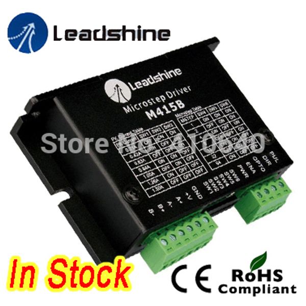 

leadshine m415b 2 phase stepper drive with 18-36 vdc voltage and 0.21 to 1.5a current more reliable quality